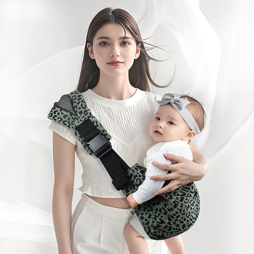 Portable Baby Sling Carrier - One Shoulder Strap for Growing Babies
