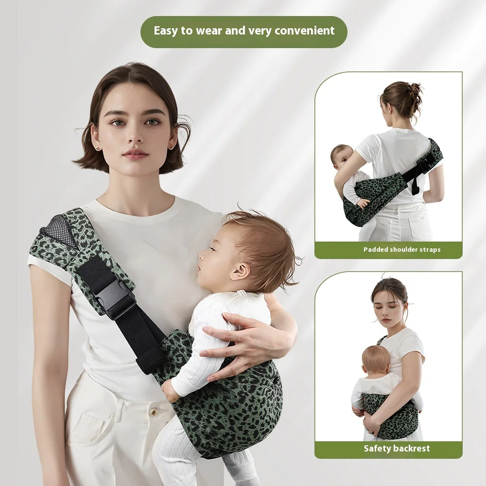 Portable Baby Sling Carrier - One Shoulder Strap for Growing Babies