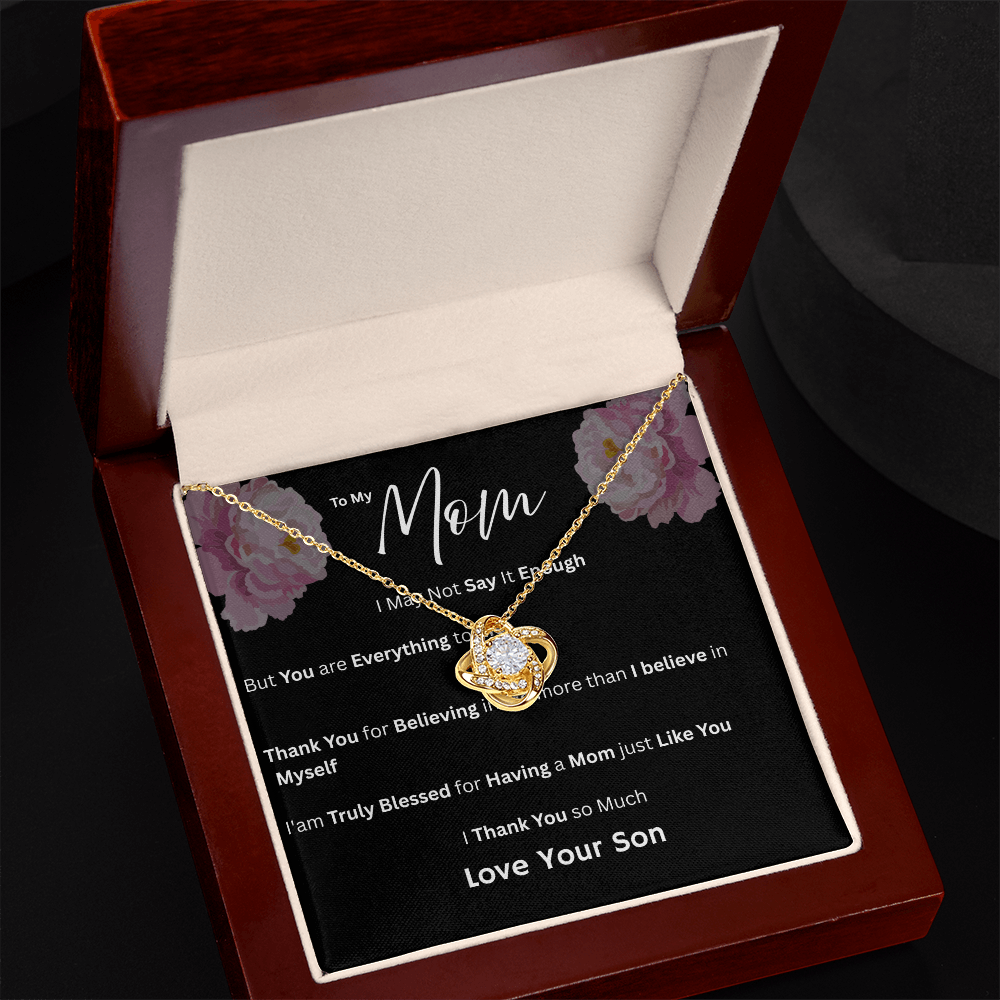 For My Mom - Having a Mom Just Like You Love Son - Necklaces