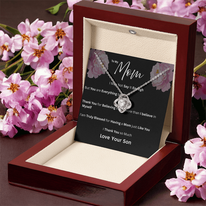 For My Mom - Having a Mom Just Like You Love Son - Necklaces